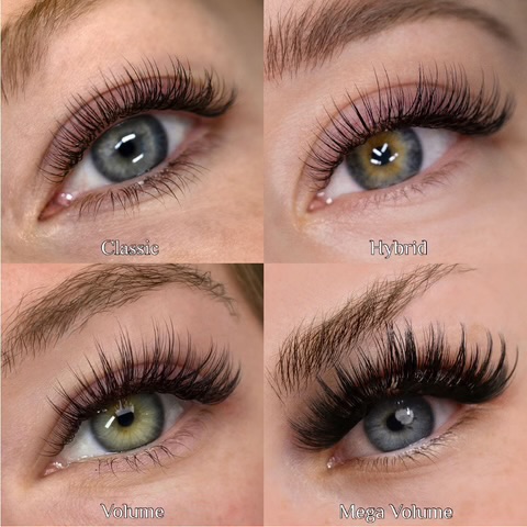  Which Lash Set is Right for You? (Classic vs. Hybrid vs. Volume)